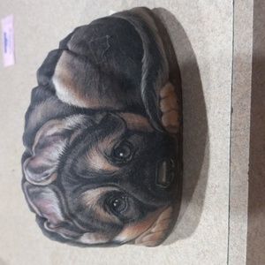 Leslie Anderson's German Shepherd paperweight